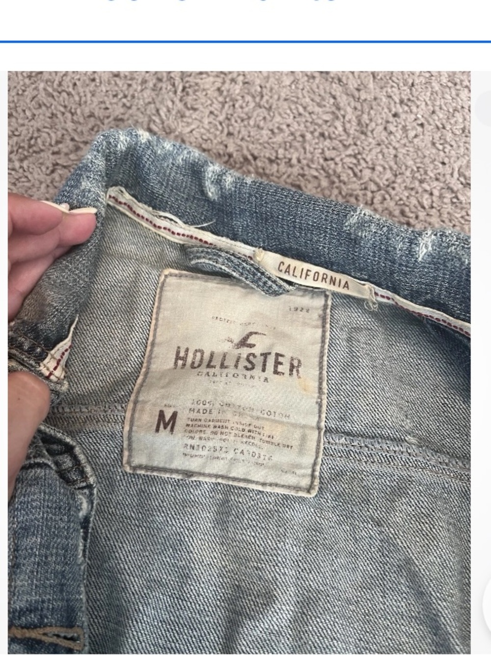 Hollister girls Light Blue Slim Jeans